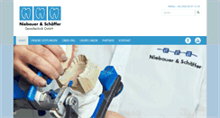 Desktop Screenshot of dentaltechnik-berlin.com